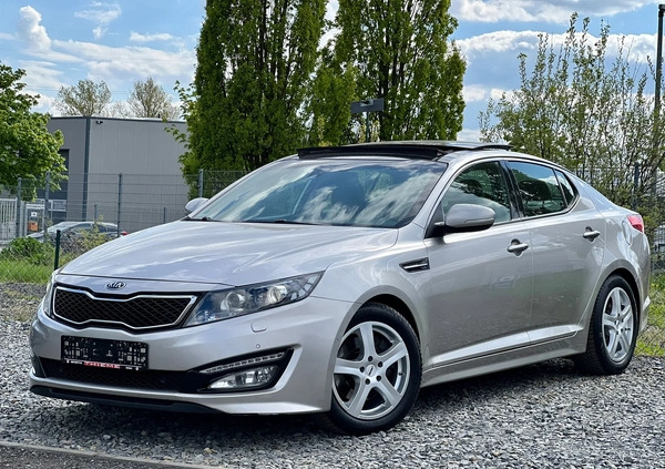 Kia Optima cena 39800 przebieg: 179000, rok produkcji 2013 z Woźniki małe 106
